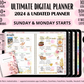 The Ultimate All-In-One Digital Planner 2024, 2025