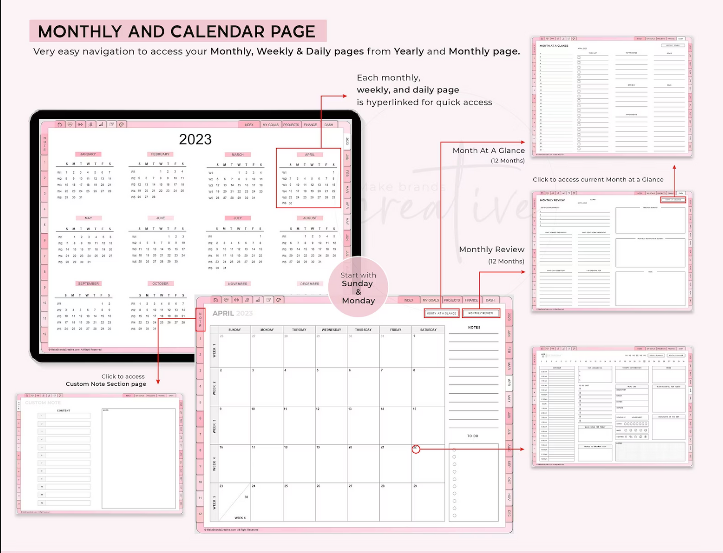 The Ultimate All-In-One Digital Planner 2024, 2025